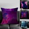 B-Blade Runner 2049 Cushion Cover Pillow Case Soft Friendly Fabric & Concealed Zipper