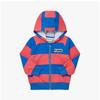 Mini Rodini 2372018528  Stripe Zip Hoodie  Stripe Kids Hoodie Zip Up