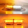 12V 24V Amber Yellow Truck Car Led Strobe Roof Lights Becaon Warning Emergency Rescue Magnetic Vehicle Ambulan 72SMD