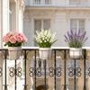 Weather Resistant Garden Hanging Basket Holders Support Frame Bracket For Patios Ledges Plant And Greeneries Decoration