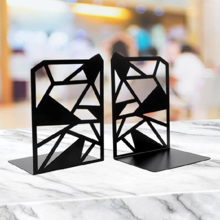 1 Paar Praktische Boekensteunen Holle Boeksteun Metalen Boekensteunen Eenvoudige Decoratieve Boekensteunen voor Studenten