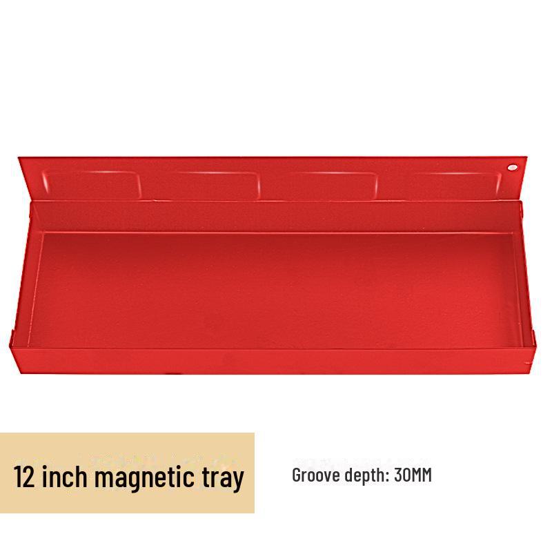 Green Forest Tool Cart Accessories: Magnetic Wrench & Cup Holder with Slot Parts Box