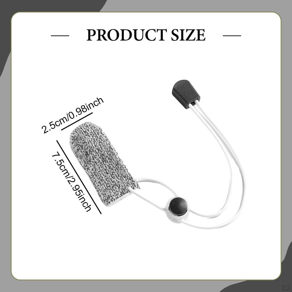 3 Adet Tek Parmak Balıkçılık Eldiveni Döküm Taşınabilir Hafif Dış Mekan Ayarlanabilir Koruyucular Sinek