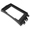 10.1in Car Stereo Radio Fascia Matte Black Dash Panel GPS Navigation Frame Replacement for NISSAN NAVARA 2014‑2015