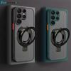 Matte Case For Samsung Galaxy S26 S24 FE S25 Ultra S23 FE S22 S21 Plus A53 A55 A54 Magnetic Wireless Charge Magsafe Cover