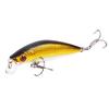 Luya Bait Mino 7cm/8.5g High Carbon Steel Three Anchor Hook Plastic Hard Bait Simulation Fake Bait Bait