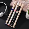Chimei DHS Soprano Recorder: German 6-Hole & 8-Hole Plastic Flute for Children & Beginners