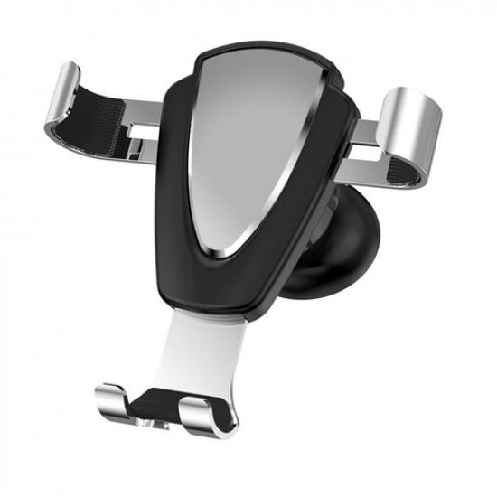 Car Air Vent Phone Holder Gravity Phone Stand (Silver) Car Phone Holder