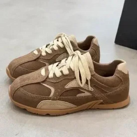 

Взрывная ретро обувь женская осенняя новая универсальная дышащая повседневная обувь на платформе с плоскими каблуками 35