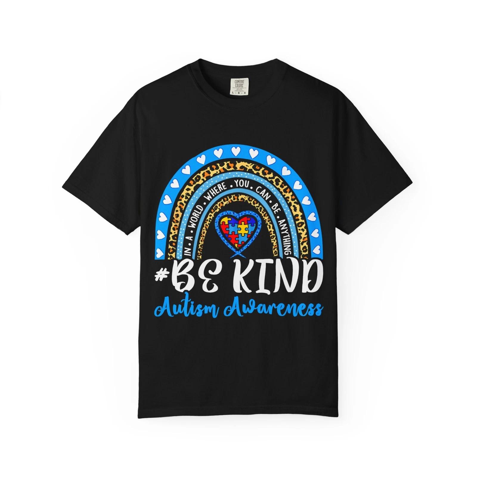 Autism Awareness Be Kind Rainbow Children s Children s T Children s T-shirt | Autism Acceptance, Puzzle Heart 110