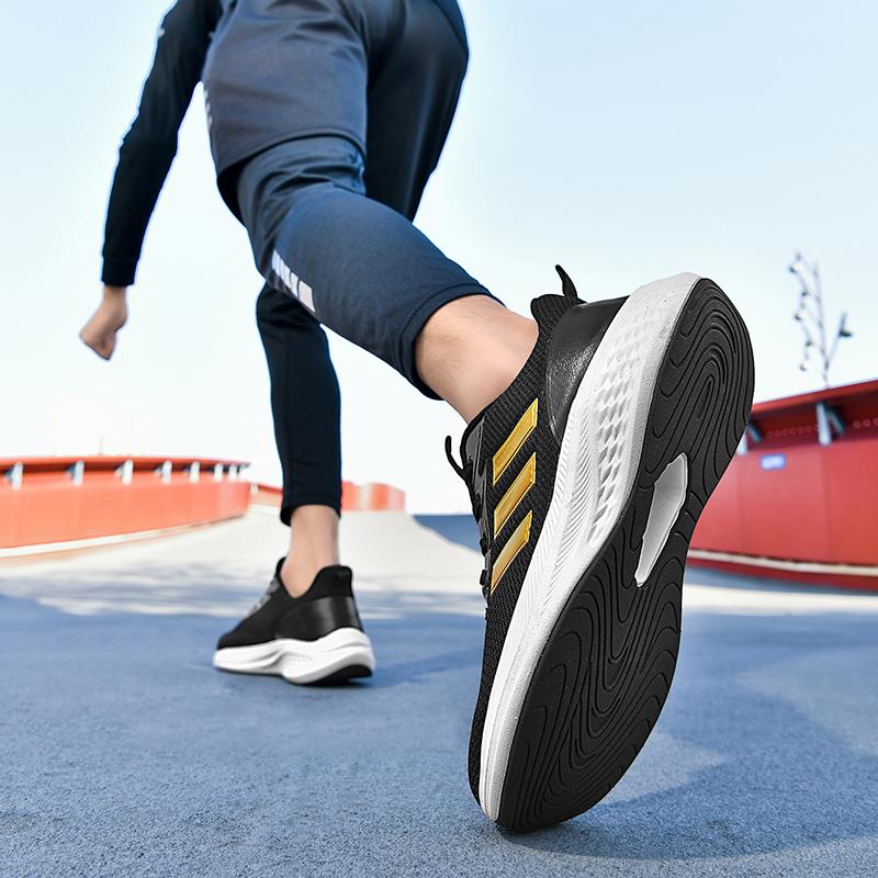 Ny Mode Herr- och Dam Fyra Säsonger Lågskurna Bekväma Skor Andningsbara Casual Löparskor