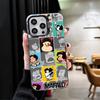 Mafalda Cartoon Cute Soft Phone Case for iPhone 15 16 17 Pro Max 17Air 16E 14 Plus 13 12 Mini Shockproof Cover Back Shell