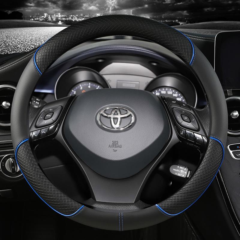 Microfiber Leather Sport Car Steering Wheel Cover For Toyota CHR C-HR High Quality Auto Accessories