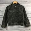 USED/Made In Japan NADESICO Studs Denim Jacket XS Women Dark Navy Cotton
