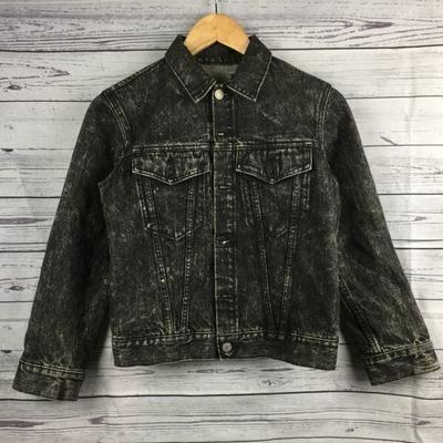 Feito no Japão Jaqueta Jeans NADESICO com Tachas XS Feminina Azul Marinho Escuro Algodão(USADO)