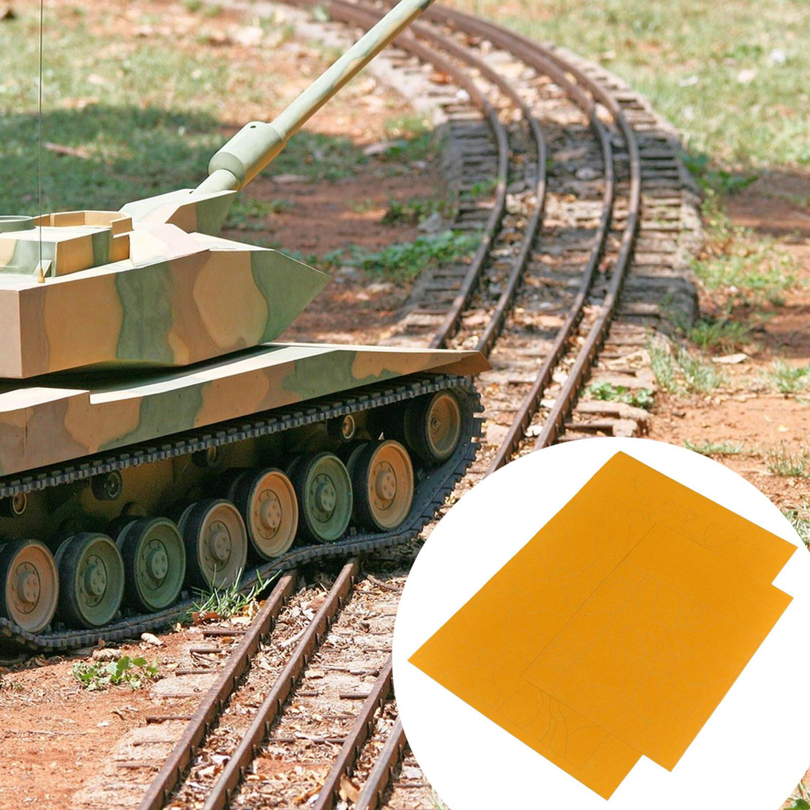 

Tank Model Masking Paper, Camo Tape, Stencil Sticker Realistic Crafts Painting