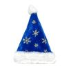 Decorative Sequin Christmas Hats Santa Hat with Red Sequin, Plush Velvet Party for Holiday Favors Adults, Festive Costume Accessory Xmas New Year Gift