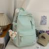 Schoolbag college style backpack girls new Korean ins high value candy color schoolbag junior high school students lightweight backpack