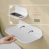 Foldable Wall-Mounted Bathroom Storage Rack for Clothes and Toiletries