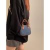 IELGY Female Bag Autumn Winter Retro Denim Leather Handbag