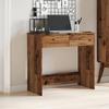 VidaXL Desk Old Wood Style 80x40x75 Cm Engineered Wood, Work Desk, Study Desk, Home Office Desk, Desk 855992