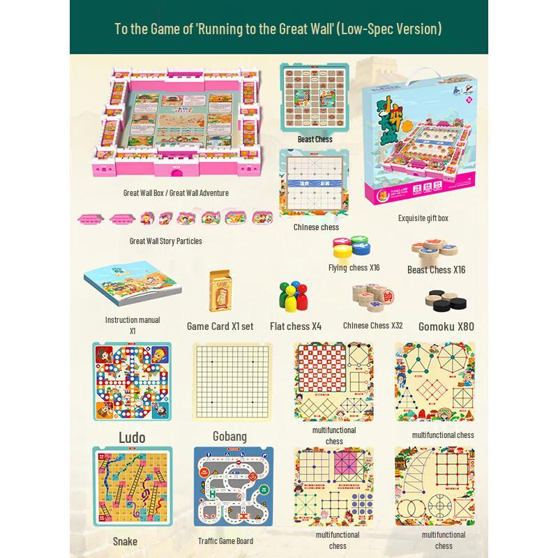 Muziwu Children s Great Wall Educational Board Game