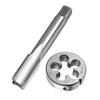 2pcs 11/16-24 UNEF Tap And Die Set Machine Thread Right Hand For Cast Iron Metalworking Workshop Processing Manual Tools Kit
