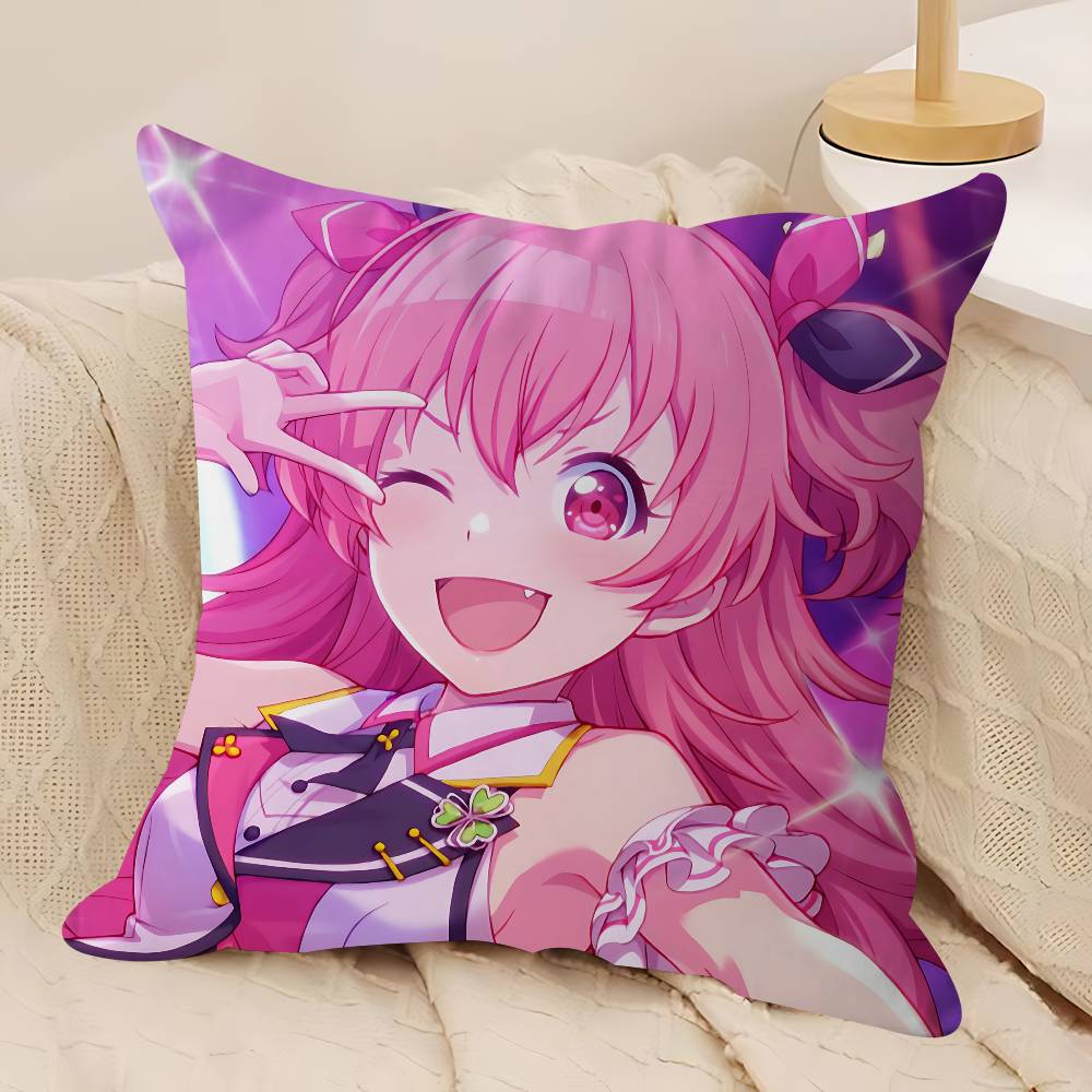 A-Airi Momoi Cartoon Pillow Gifts Home Office Furnishings Bedroom Sofa Car Cushion Cover Case 45x45cm