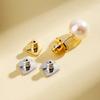 4 Pieces Safe Lock Earring Backs Locking Earring Backs Earring Plugs Heart Shaped Earring Backs Ear Jewelry Accessories