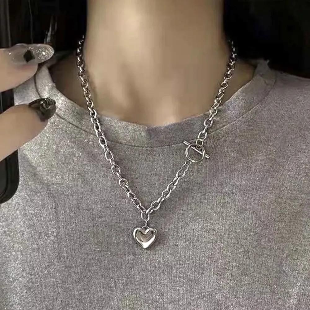 Punk Gothic Five-pointed Star Tassel Leather Cord Clavicle Chain Sweet And Cool Hot Girl Necklace