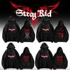 Stray Kids DominATE World Tour Hoodie Pullover Sweatshirt Kpop Merch Red Graphic Print Unisex Casual Loose Long Sleeve Streetwear Autumn Tops