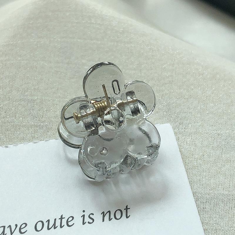 Korean Mini Candy Clip Sweet and Cute Small Hairpin Transparent Solid Sweet Cool Wind Broken Hair Accessories