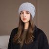 Winter Hat Women's Knitted Hat Casual Fashion Bag Head Ear Protection Hat Winter Windproof Hat