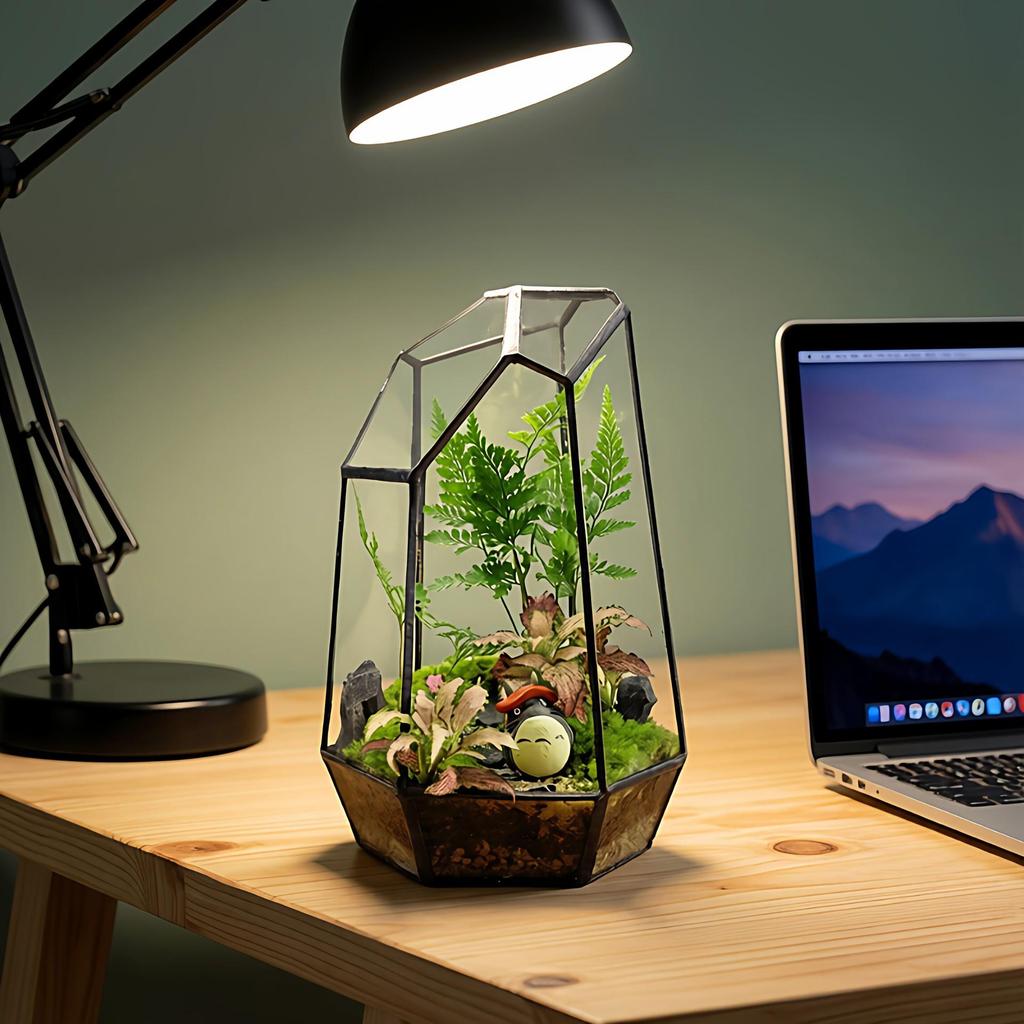 Geometric Glass Terrarium Succulent Eco-Vase