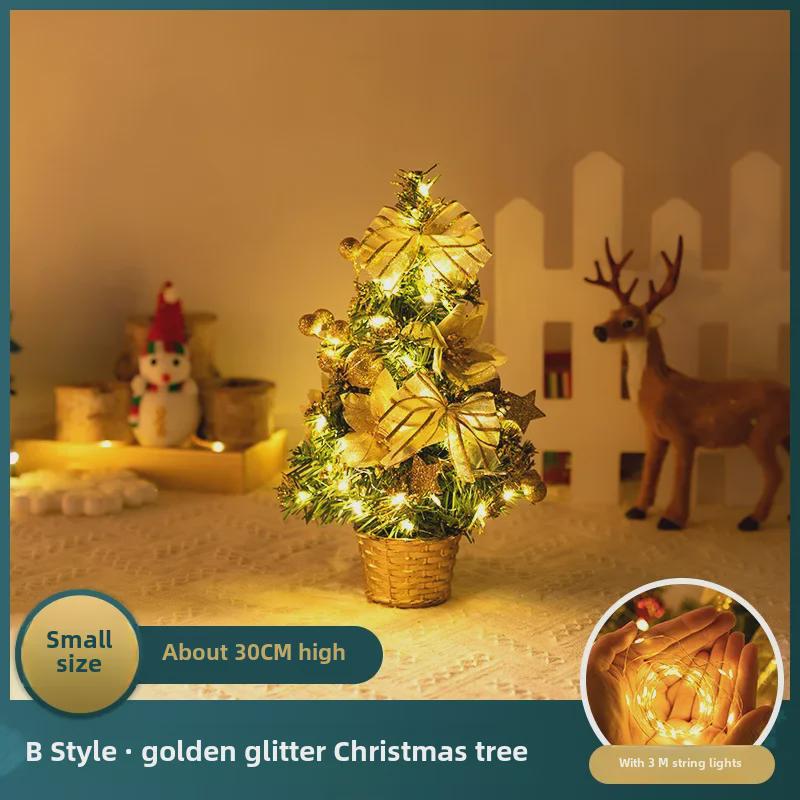 Mini Verschlüsselter Weihnachtsbaum-Set: 45CM Tischdekorationen