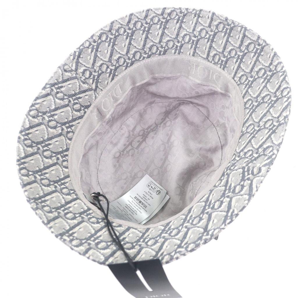 Pristine DIOR hat Dior Oblique Cotton Blend Jacquard Bob Hat bucket Used