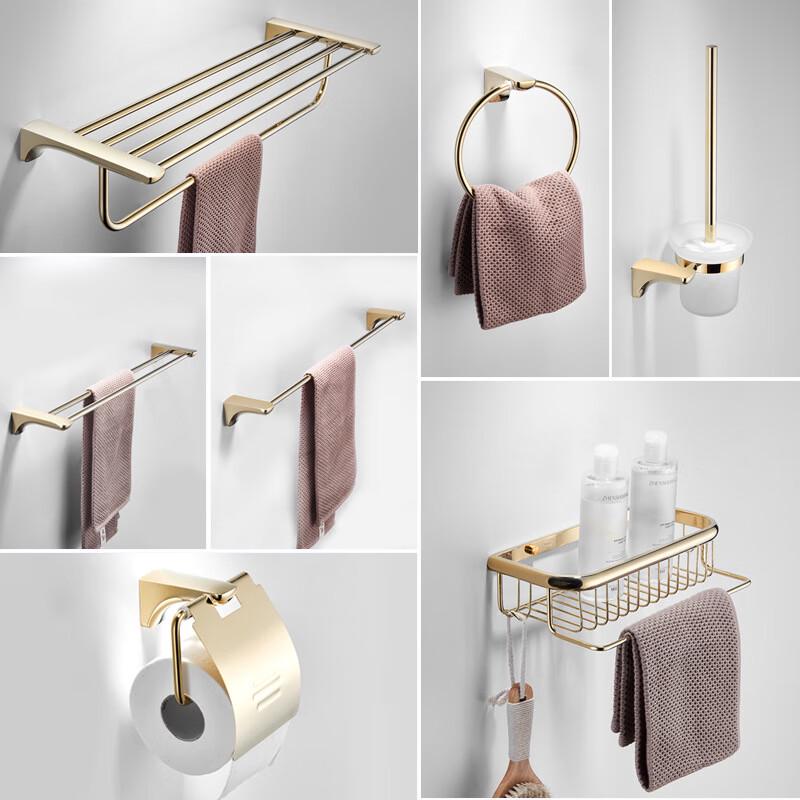 60cm Stainless Steel Bathroom Towel Rack with Shelf