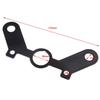 Motorcycle Black Mouting Bracket for Odometer Speedometer and Tachometer