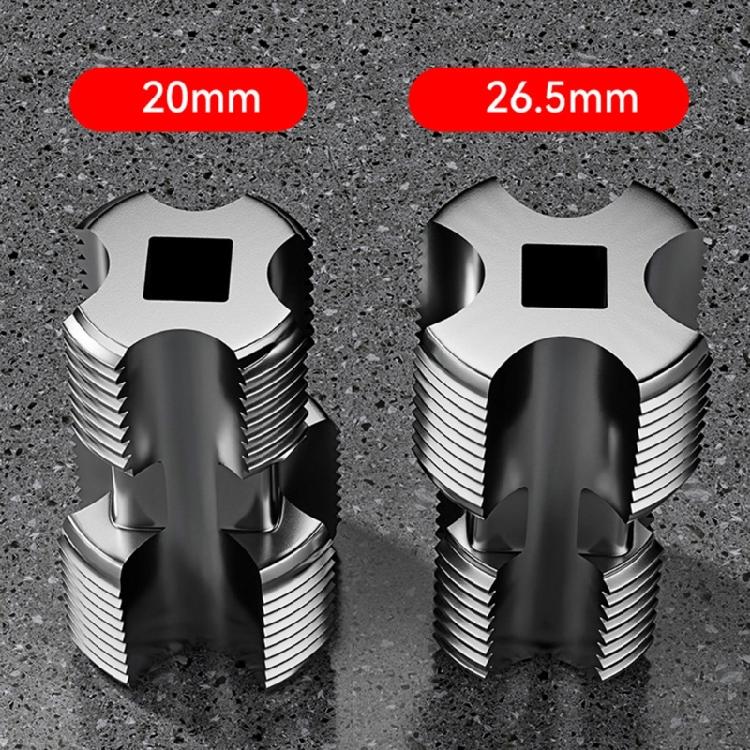 Internal Thread Opener Ensures Precise Thread Cutting for Creating Clean Thread Plumbing Installations and Maintenance