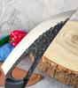 Hand-forged Boning Knife with Sheath High Carbon Steel Meat Cleaver Multi-function Chef's Knife