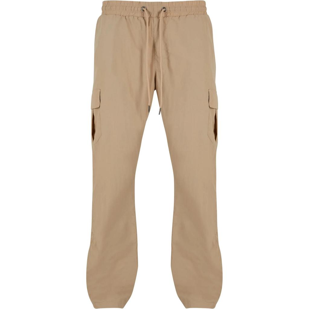 Urban Classics Mens Nylon Straight Leg Cargo Trousers