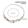 Ingemark 2Pcs/Set Boho Trendy Summer Bikini Sexy Waist Belly Chain Women Multilayer Vintage Rice Beads Body Chain Charm Jewelry