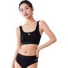 adidas Lightweight Sleeveless Bra Without Padding Soft Skin-Friendly Pullover Easy To Remove Womens 1 Piece Women Underwear Black 4A7H11-000