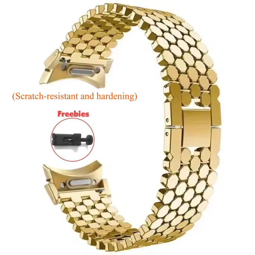 Stainless Steel Strap For Samsung Galaxy Watch 8 Classic 46mm 40mm 44mm Metal Watchband Bracelet Correa For Galaxy Ultra 2025 Watch 7/6/5/4 Band