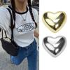 3D Heart Dangle Pendant Charm Jewelry Making Finding Metal Heart Charm DIY Necklace Bracelets Making Craft Valentine