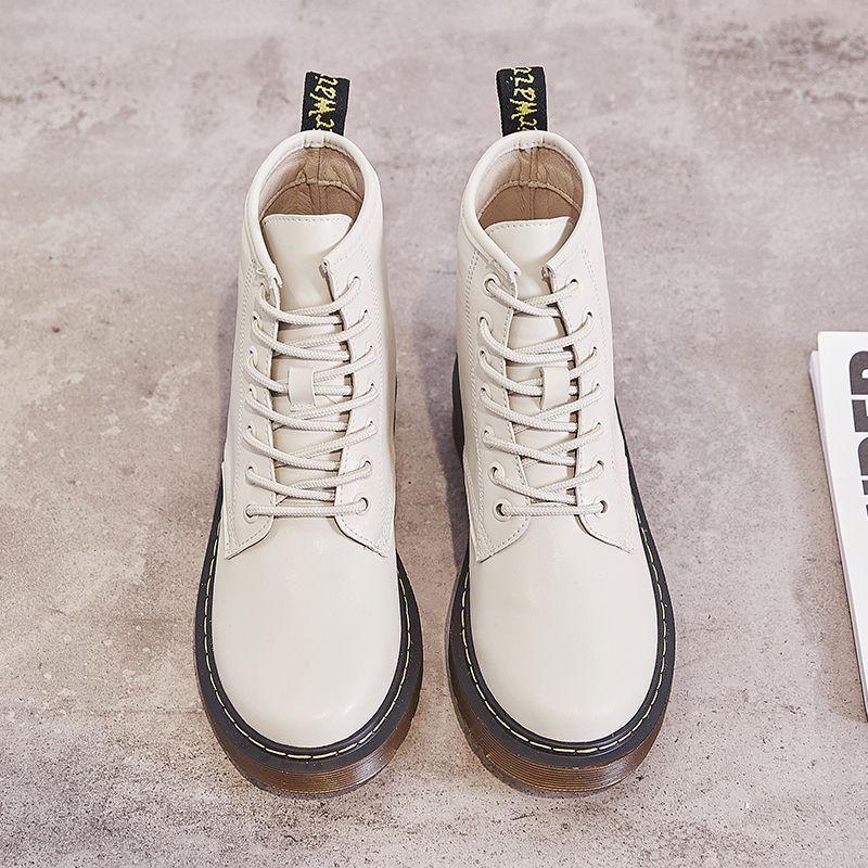 

Small size Martin boots, small height-increasing thick-soled women s short boots, new trendy versatile short boots in autumn 2025 40