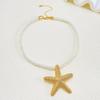 Stainless Steel Ocean Style Women's Earrings Starfish Personalized Design Seaside Vacation Simple Retro Party Jewelry