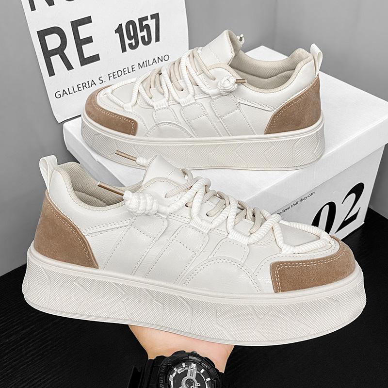 

Little White Shoes Men s 2025 Summer Japanese Versatile Breathable Thick-soled Lightweight Niche Men s Casual Shoes 45