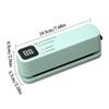Vacuum Sealer Machine USB Rechargeable Portable Sealing Tool Compact Vacuum Sealer For Home Kitchen Dormitory Apartment Hotel