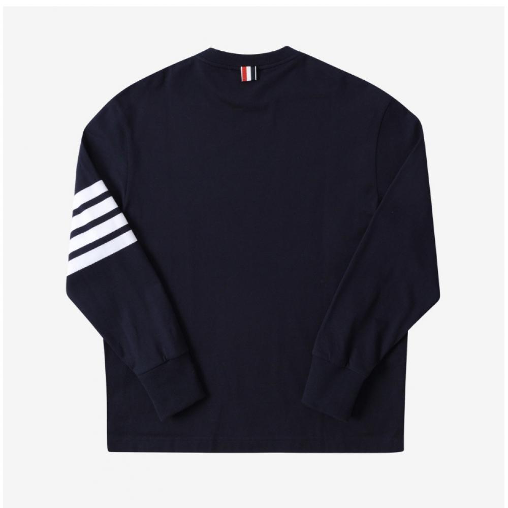 Tom Brown FjS066a 06221 415 4 Bar Stripe Women S Long Sleeve Tee